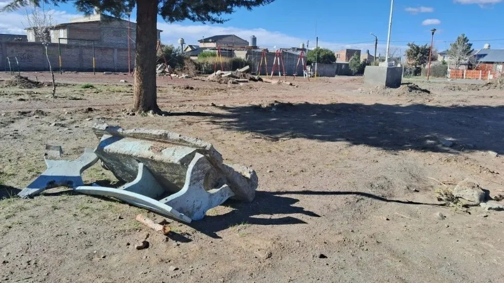 Las Lajas, Neuquén: una obra en una plaza desató una rebelión vecinal